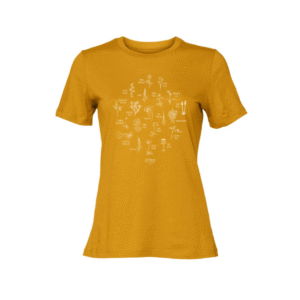 Northwest Flowers Women's Cut T-Shirt - Yellow