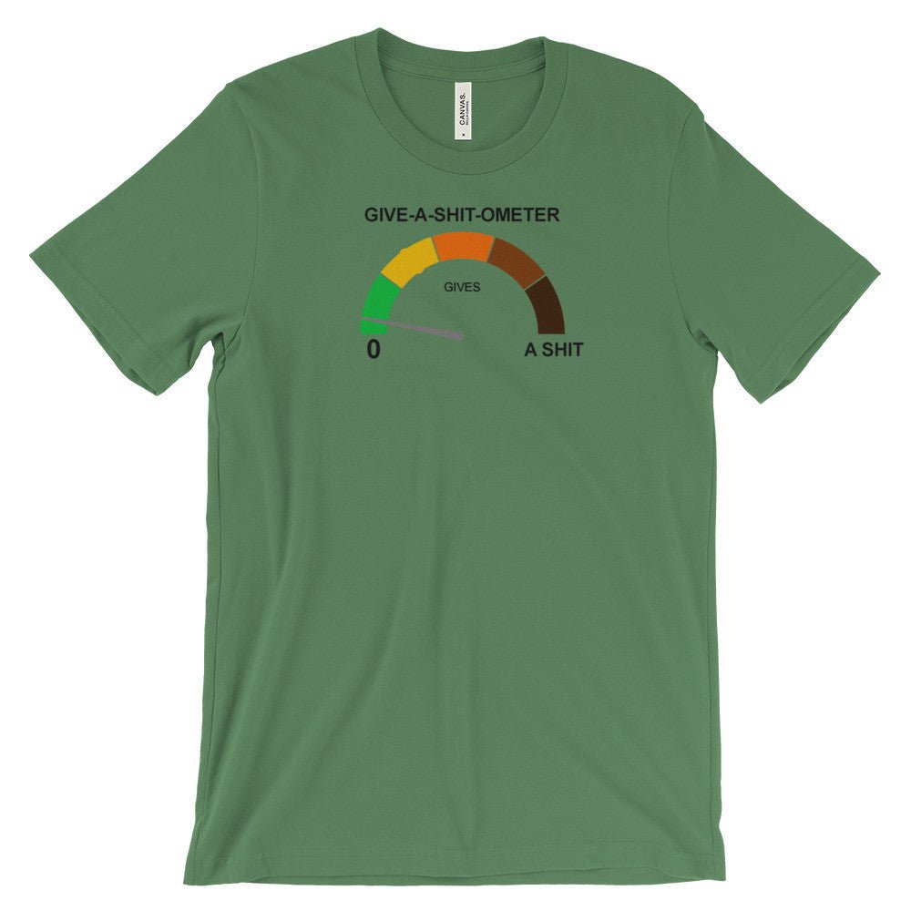 GIVE-A-SHIT-OMETER t-shirt - Image 2