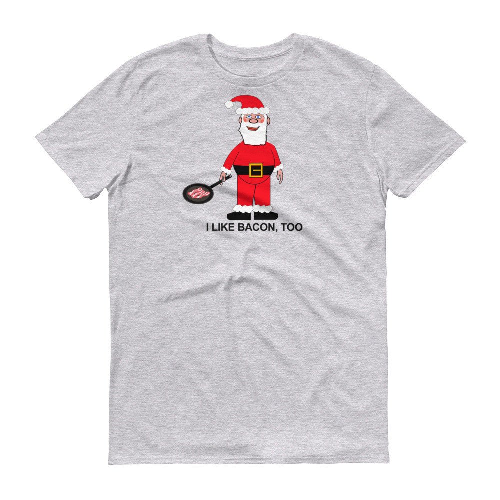 SANTA LIKES BACON  t-shirt - Image 4