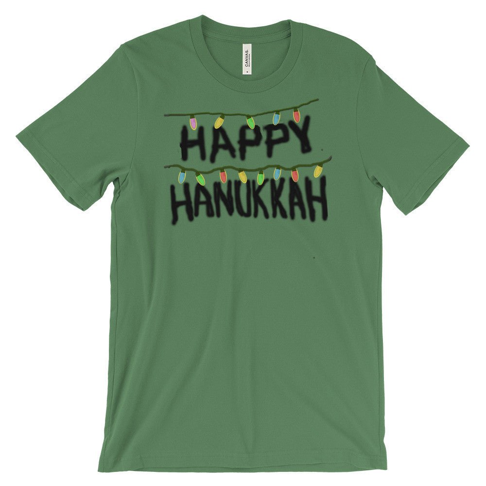 STRANGER HAPPY HANUKKAH  t-shirt - Image 2