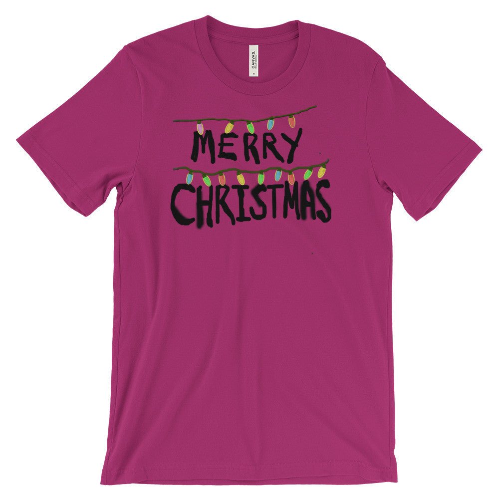 STRANGER MERRY CHRISTMAS t-shirt - Image 9