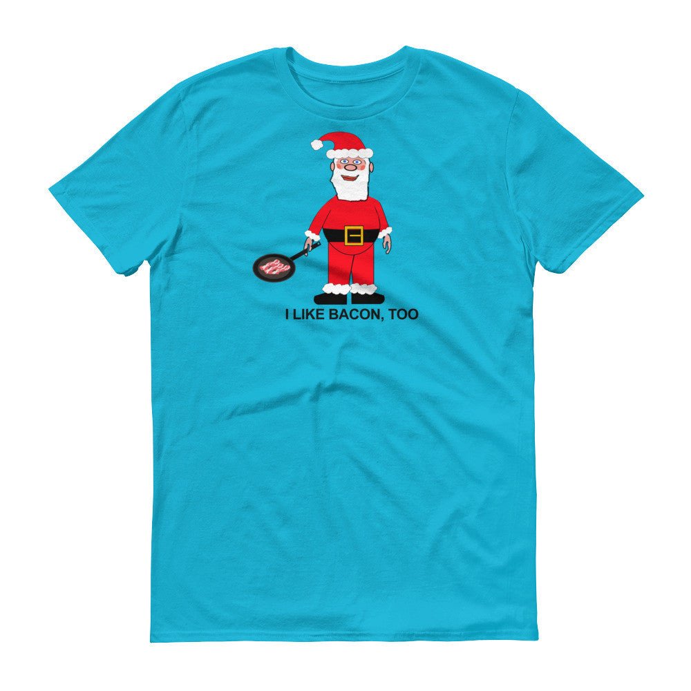 SANTA LIKES BACON  t-shirt - Image 7