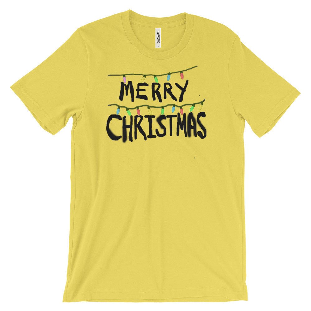 STRANGER MERRY CHRISTMAS t-shirt - Image 6