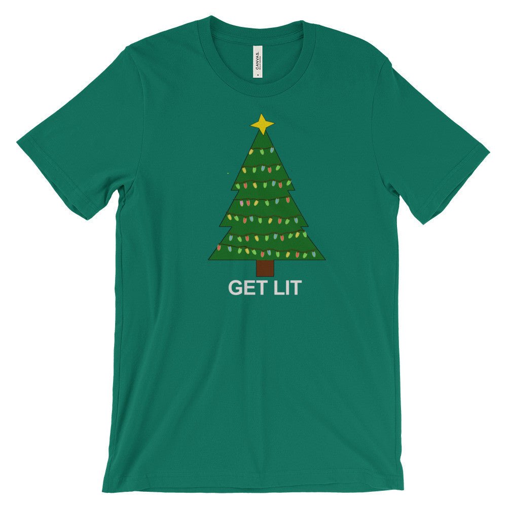 GET LIT CHRISTMAS Tree-shirt - Image 5