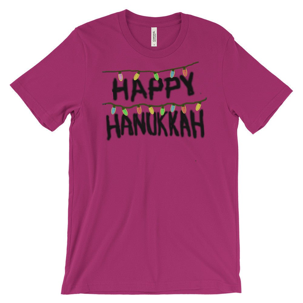 STRANGER HAPPY HANUKKAH  t-shirt - Image 9