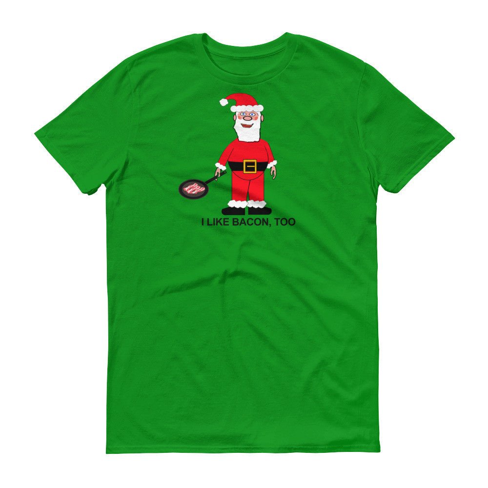 SANTA LIKES BACON  t-shirt - Image 3