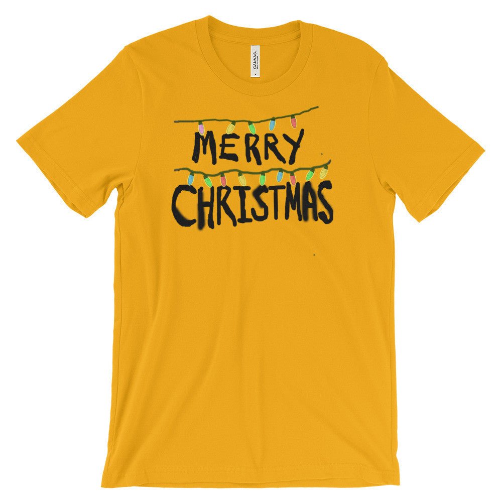 STRANGER MERRY CHRISTMAS t-shirt - Image 7