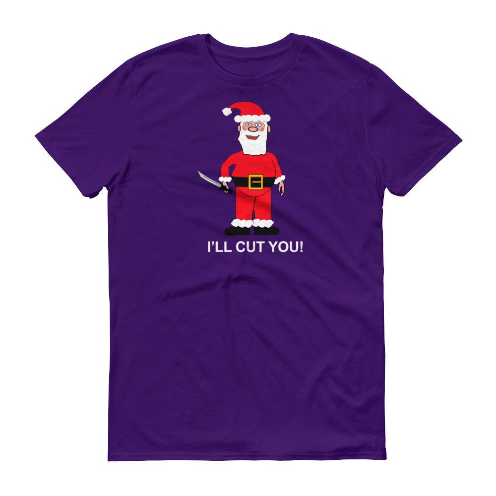 SANTA WILL CUT YOU II  t-shirt - Image 5