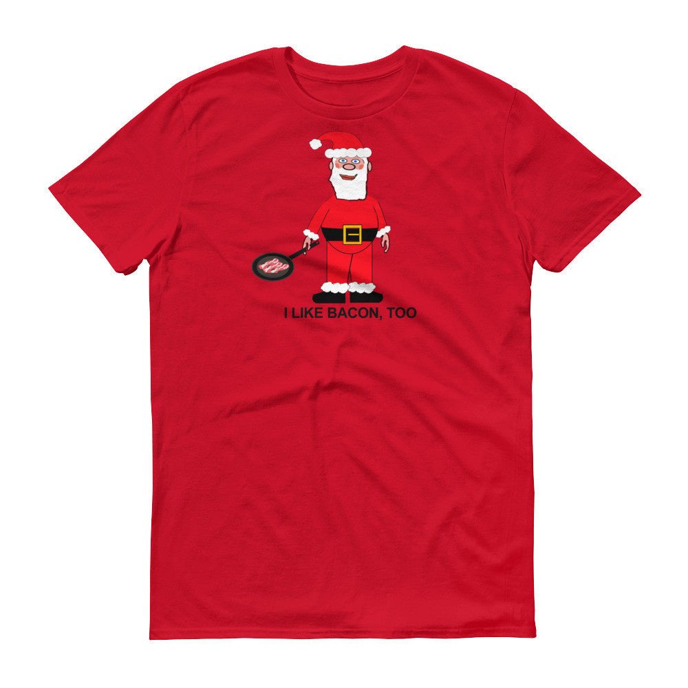SANTA LIKES BACON  t-shirt - Image 11