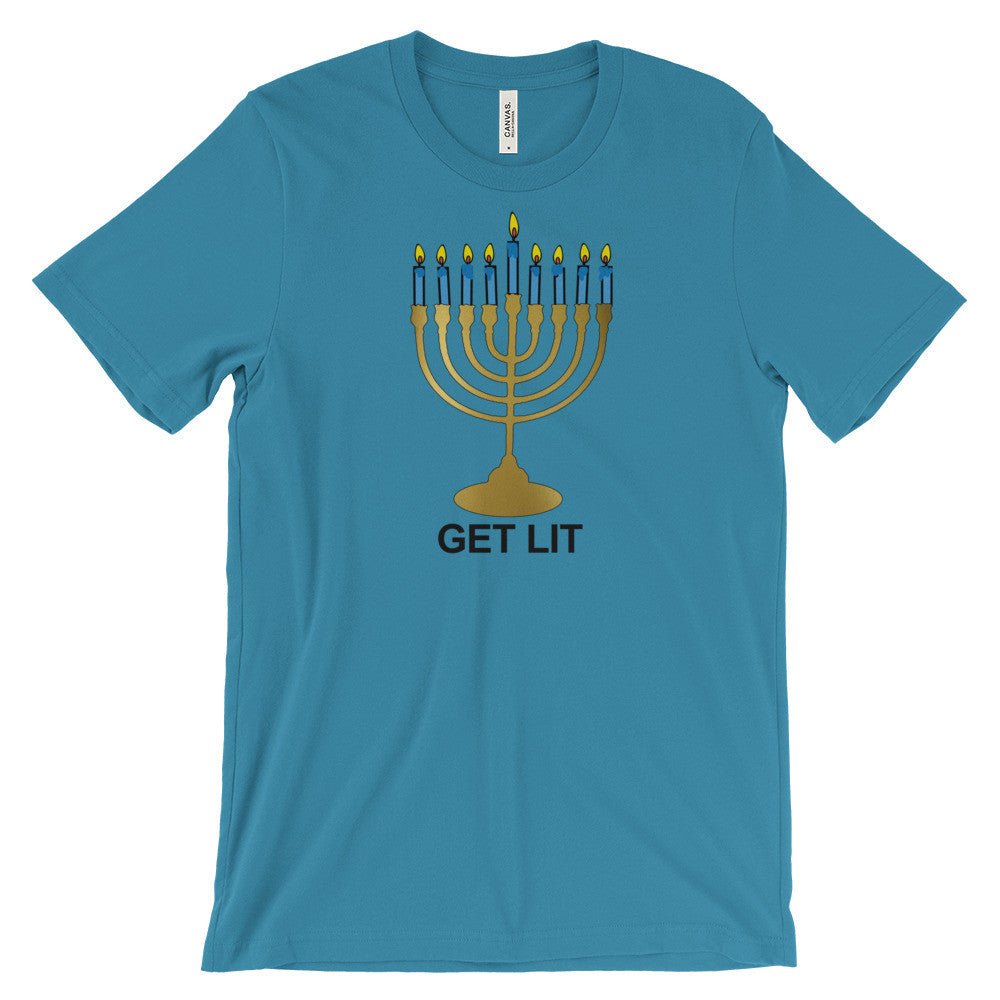 GET LIT HANUKKAH T-shirt - Image 7