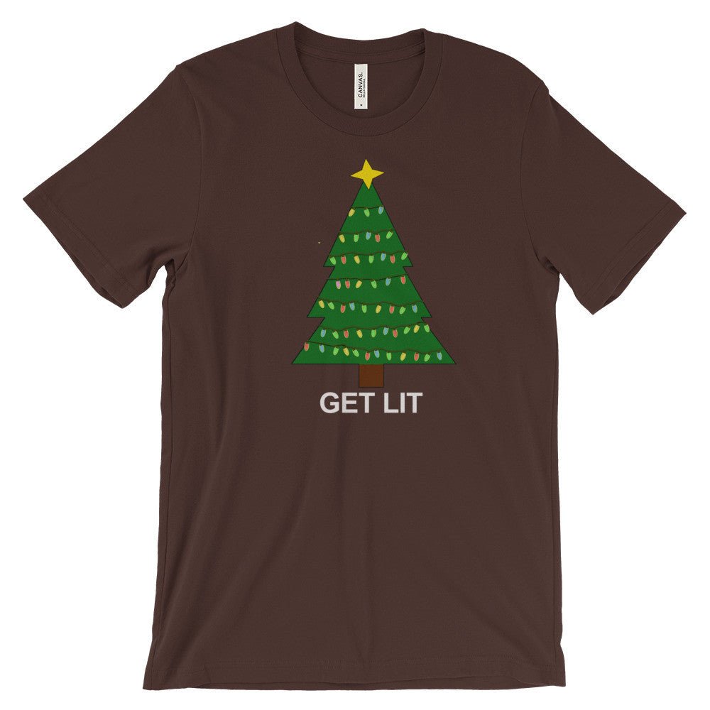 GET LIT CHRISTMAS Tree-shirt - Image 3