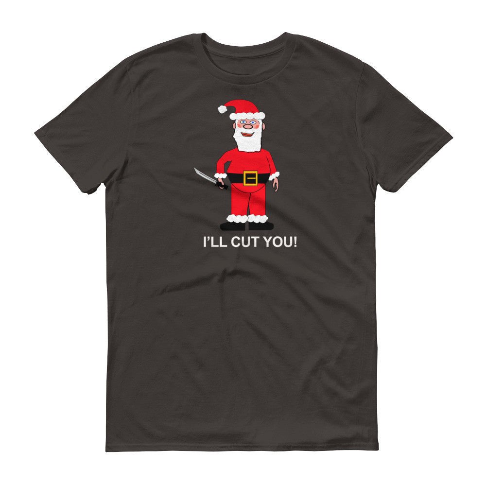 SANTA WILL CUT YOU II  t-shirt - Image 2