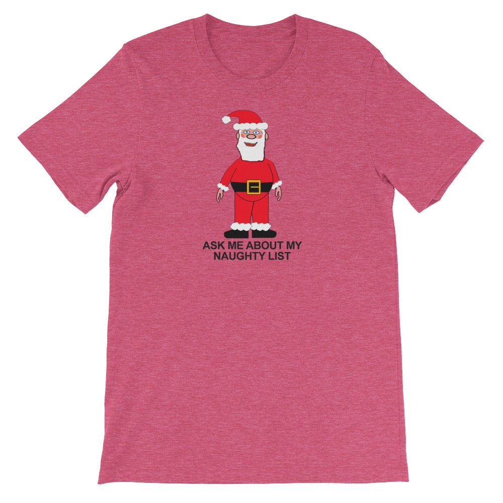 SANTA'S NAUGHTY LIST t-shirt - Image 11