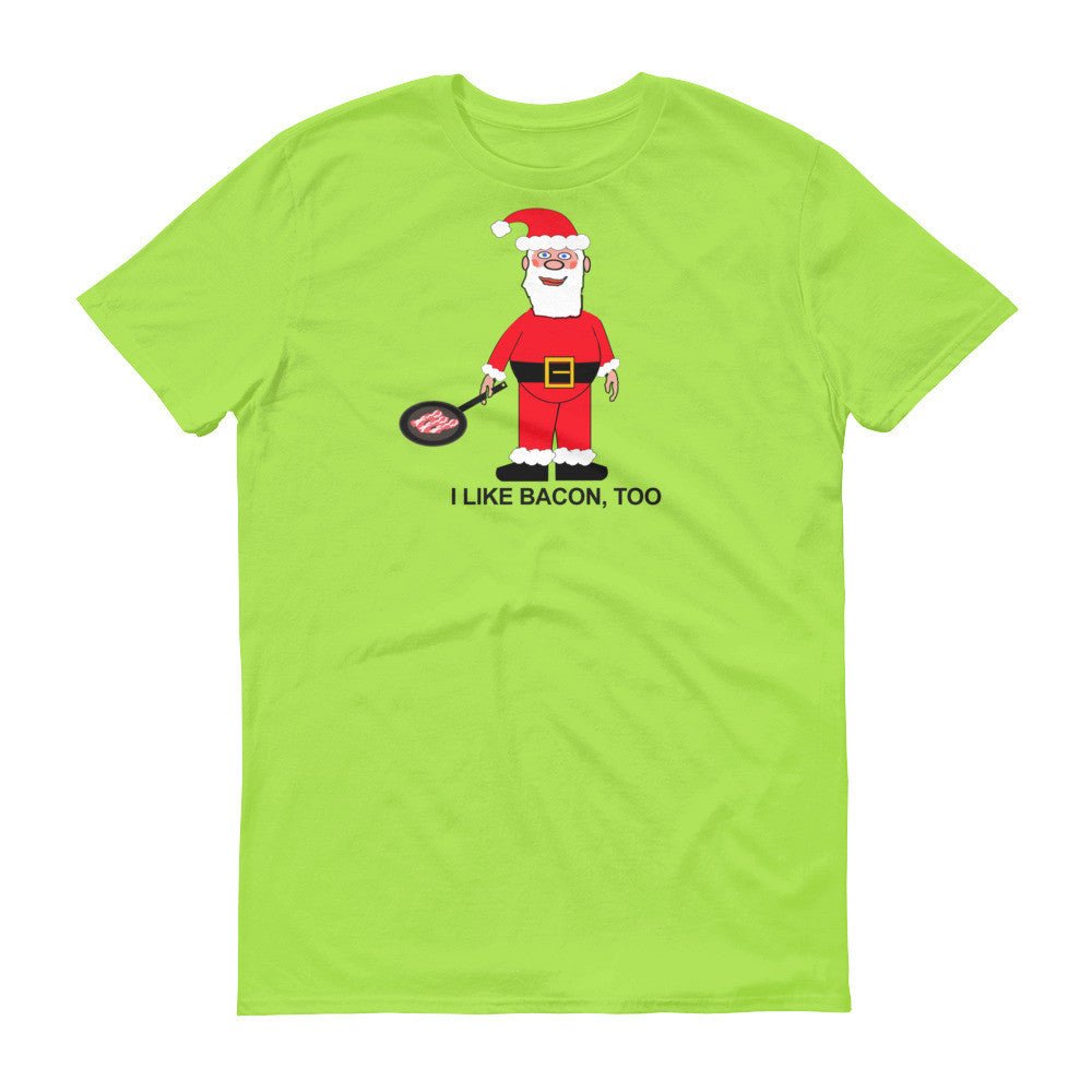SANTA LIKES BACON  t-shirt - Image 5