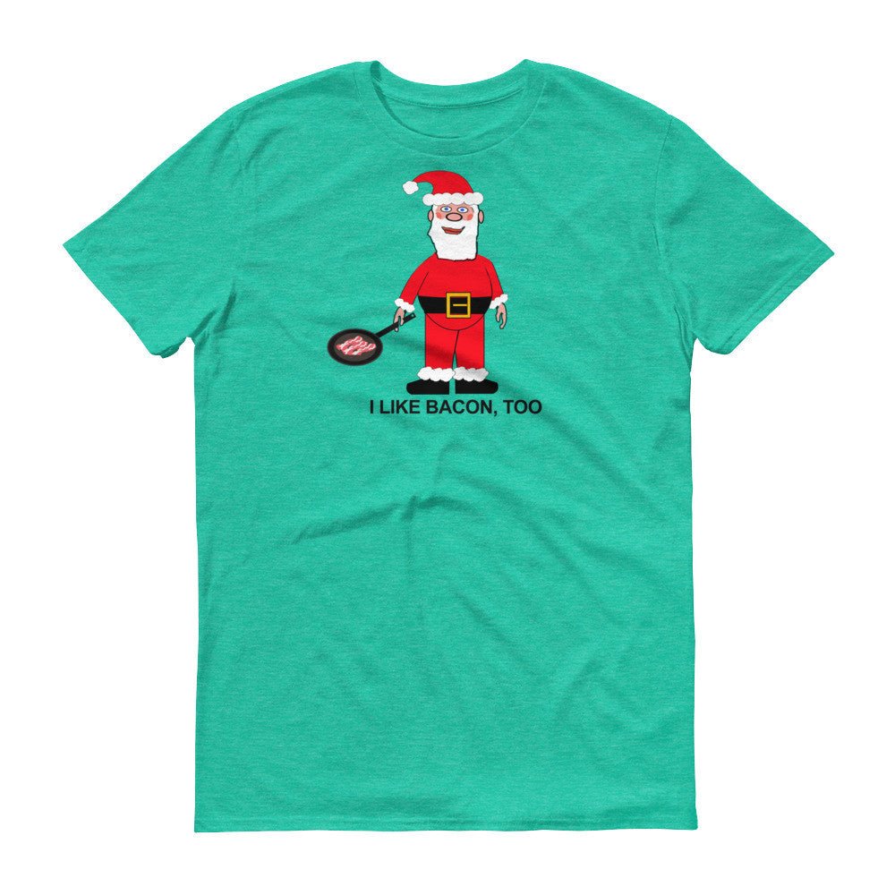 SANTA LIKES BACON  t-shirt