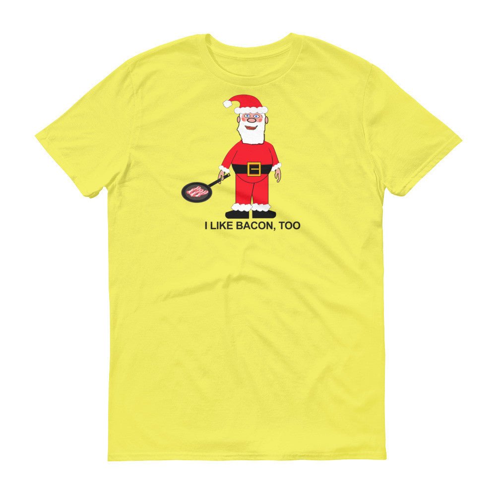 SANTA LIKES BACON  t-shirt - Image 6