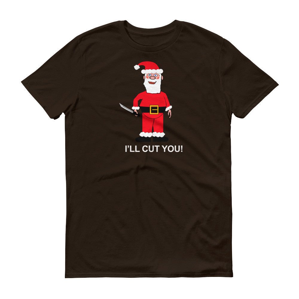 SANTA WILL CUT YOU II  t-shirt - Image 3